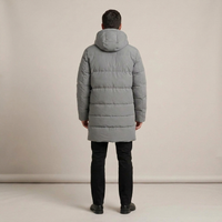 PLUXSTYLE::numise::mens-mid-length-hooded-parka::back