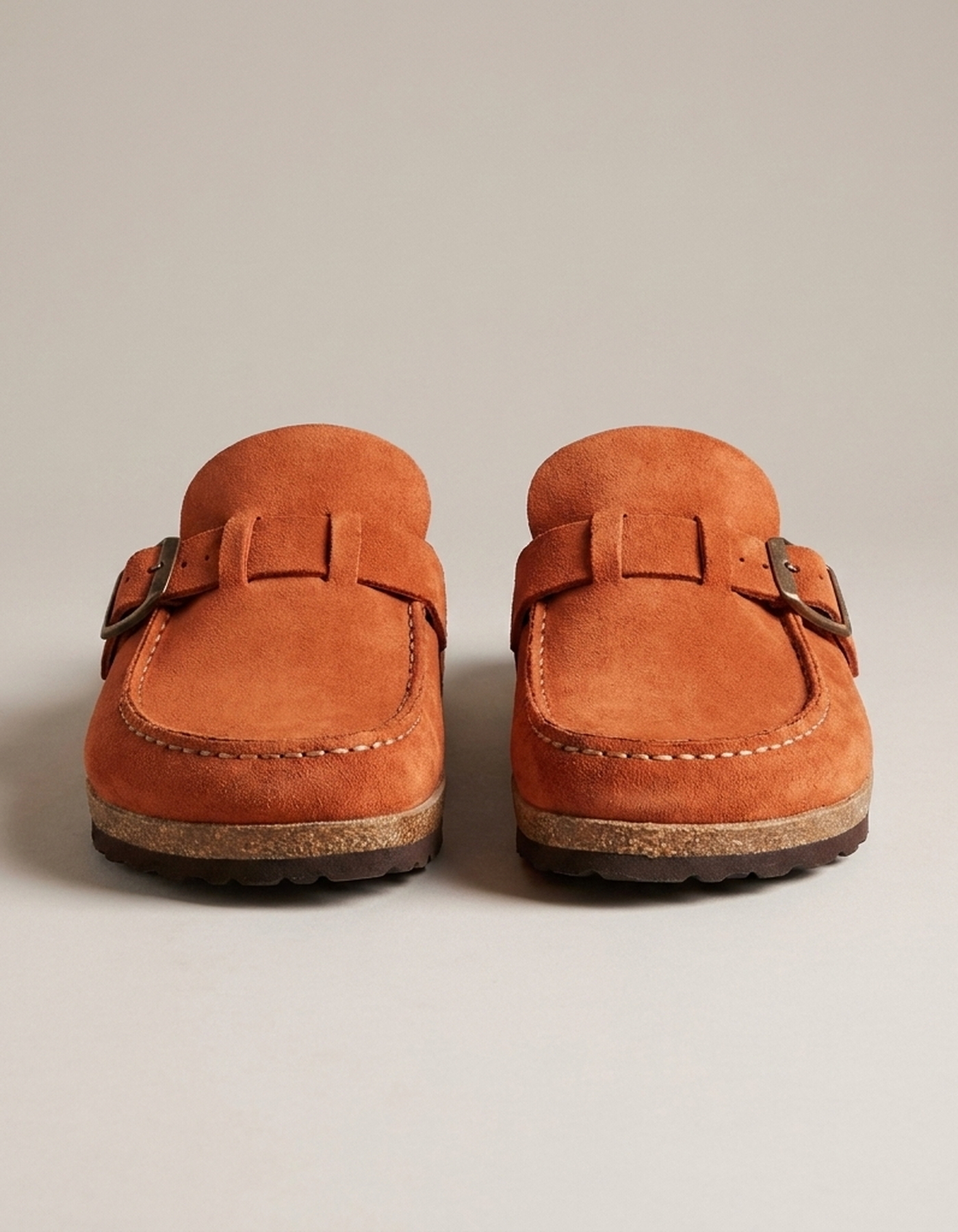 PLUXSTYLE::numise::evi-comfort-mule-sandals::pack-orange