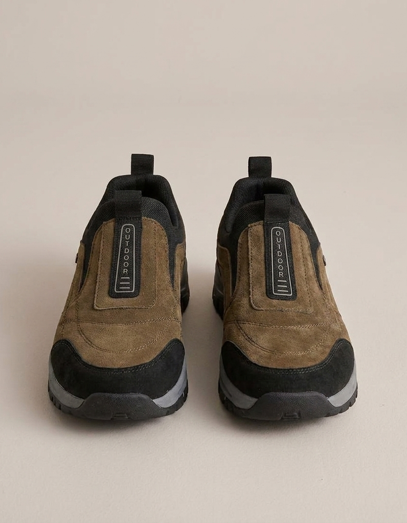 PLUXSTYLE::numise::mens-cushioned-slip-on-walking-shoes::pack-brown