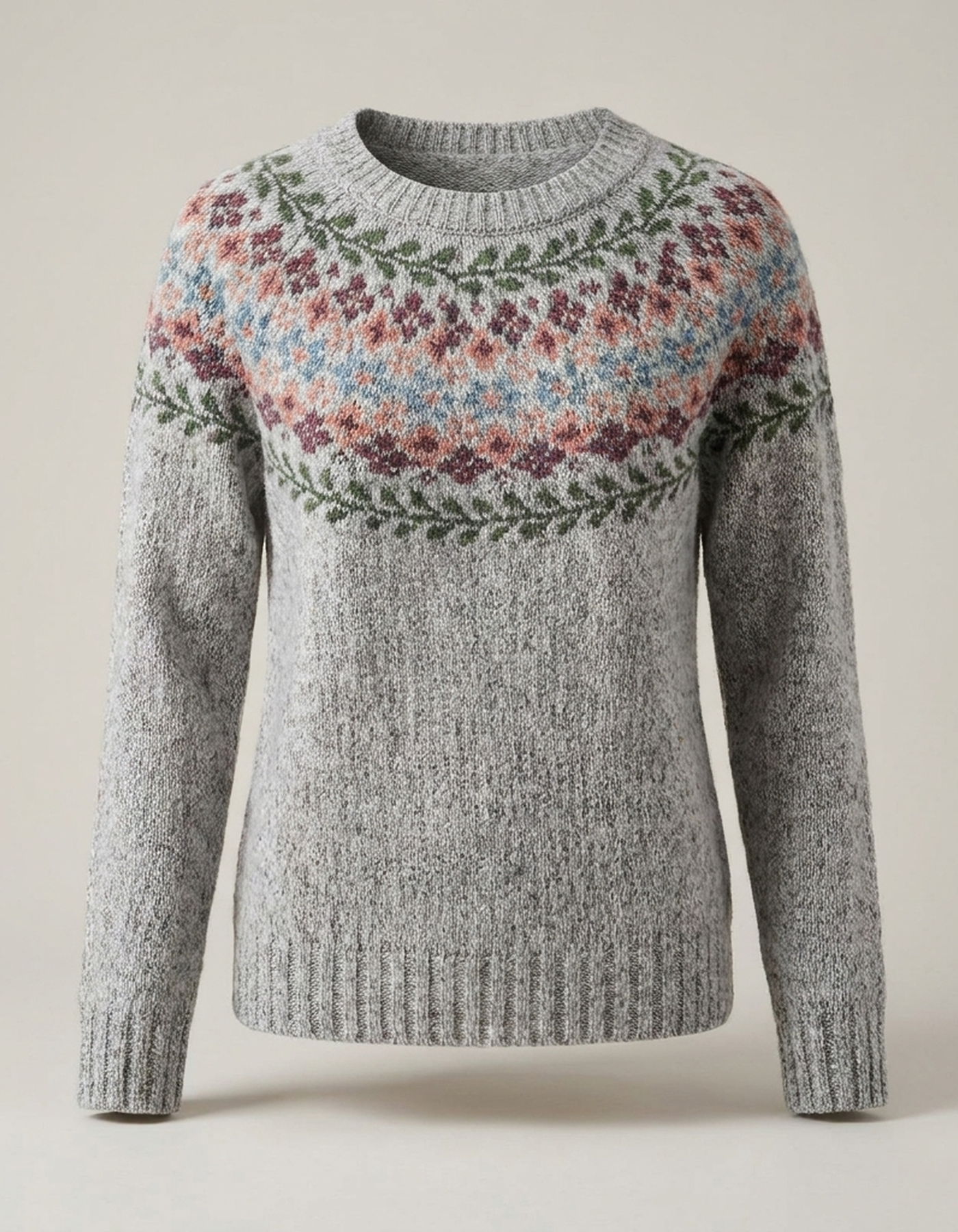 PLUXSTYLE::numise::evelina-relaxed-fit-sweater::pack-gray
