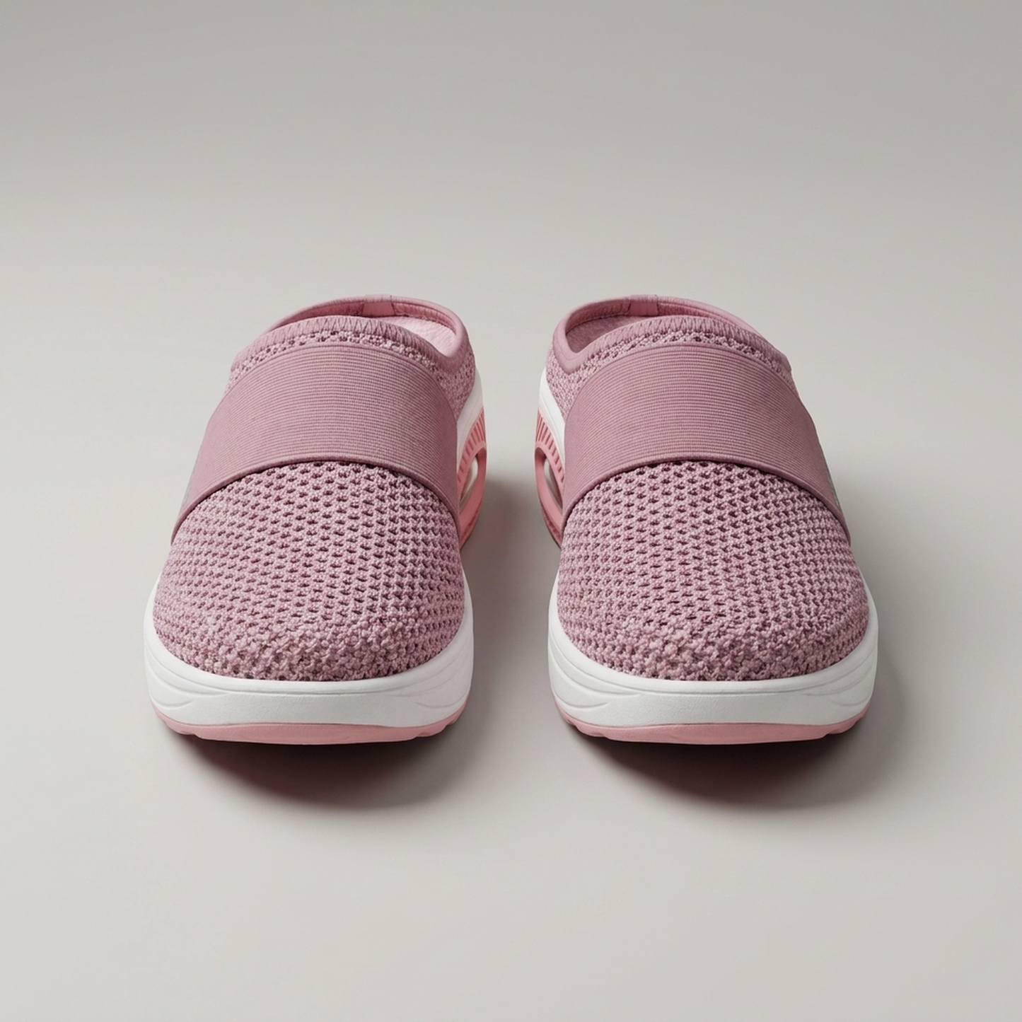 PLUXSTYLE::numise::womens-air-cushion-walking-shoes::pack-pink