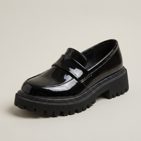 PLUXSTYLE::numise::womens-cushioned-platform-loafers::closeup-hero