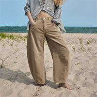 PLUXSTYLE::numise::amelia-high-waist-barrel-leg-jeans::lifestyle-keep-1