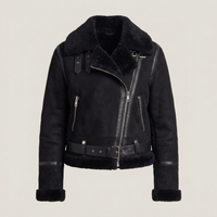PLUXSTYLE::numise::cropped-aviator-parka::pack-black