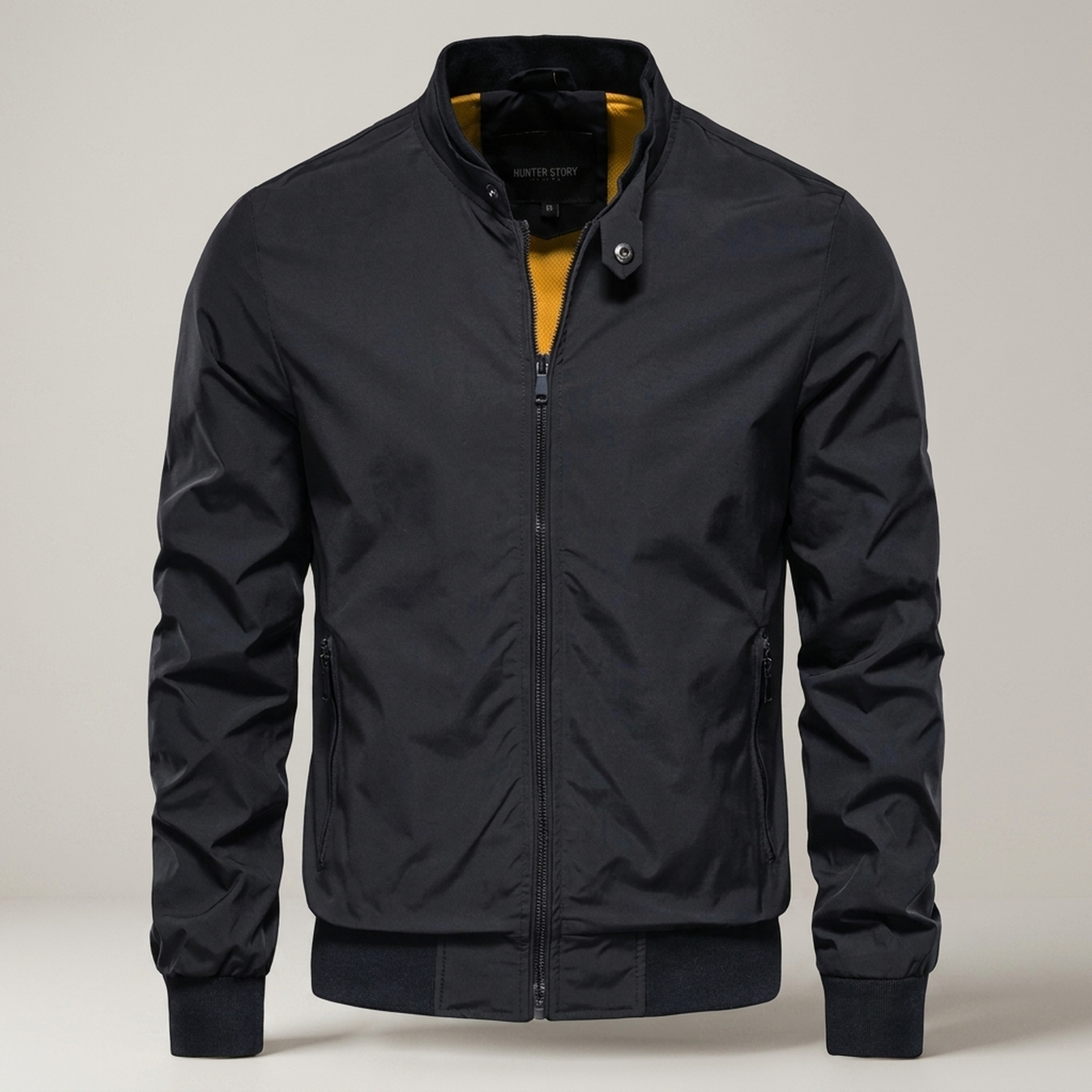 PLUXSTYLE::numise::mens-zip-front-parka-1::pack-black