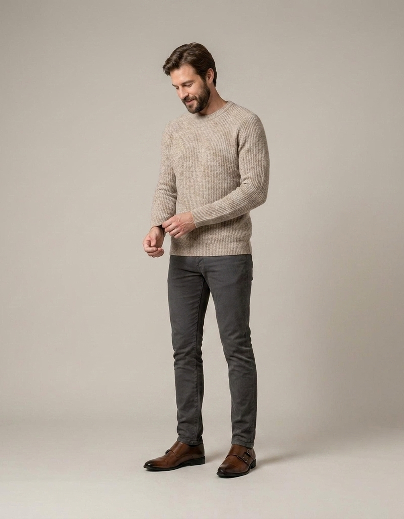 PLUXSTYLE::numise::mens-cap-toe-double-monk-dress-shoes::zoom-out