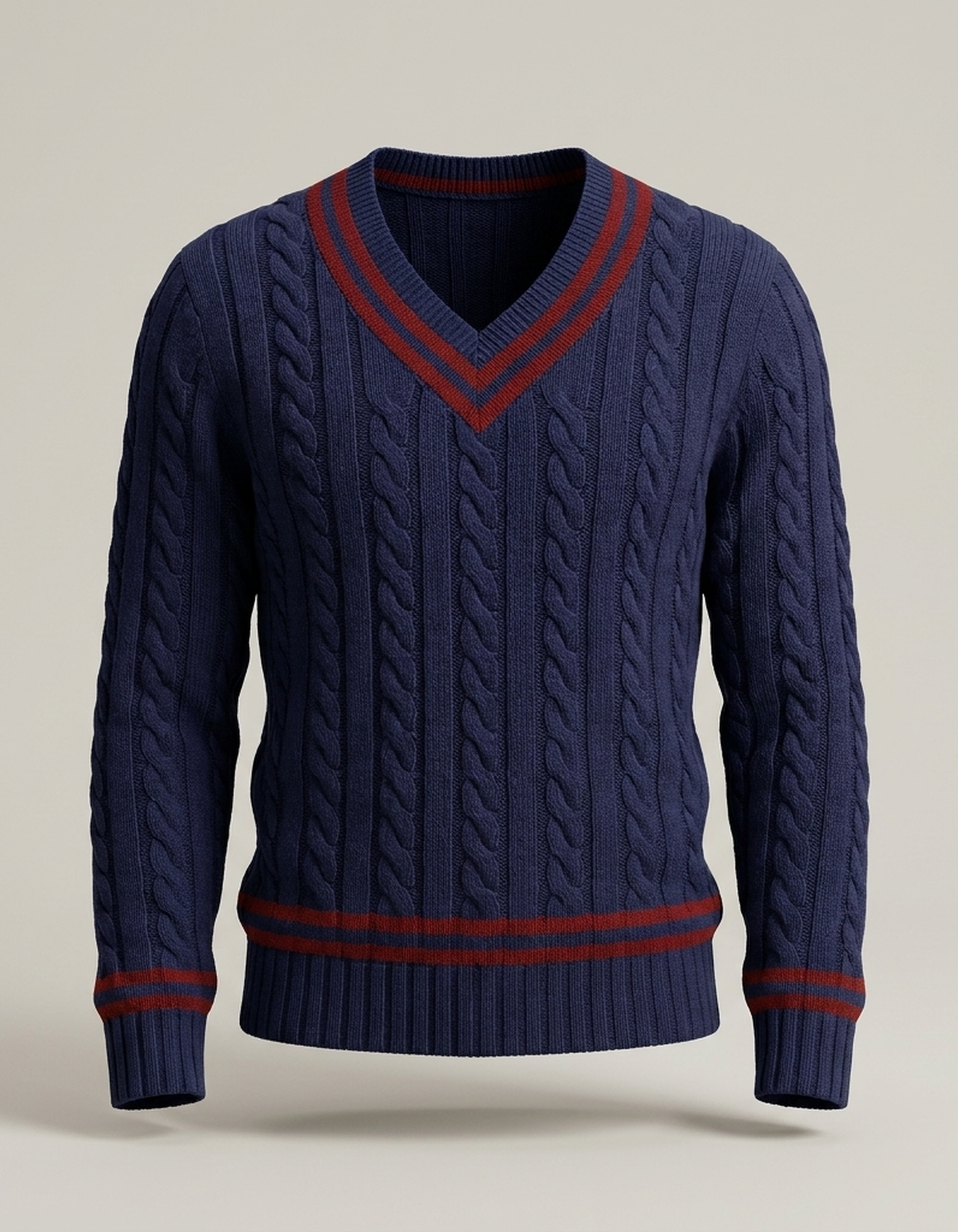 PLUXSTYLE::numise::mens-textured-v-neck-sweater::pack-dark-blue