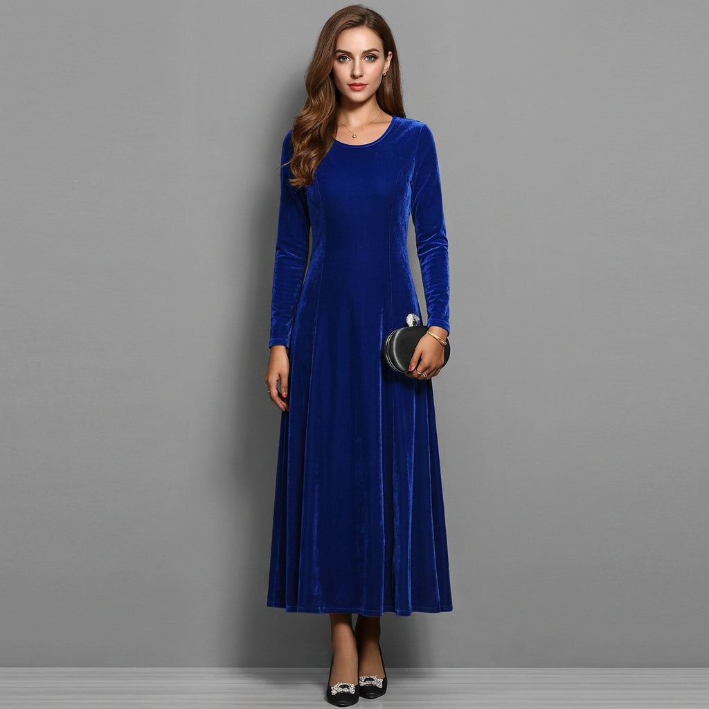Avery | Women's Long-Sleeve Maxi Evening Dress
