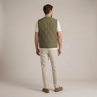 PLUXSTYLE::numise::mens-regular-fit-quilted-vest::back