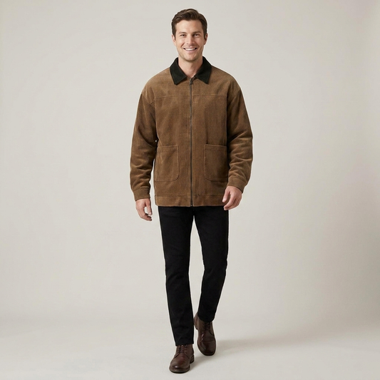 PLUXSTYLE::numise::mens-relaxed-bomber-parka::front