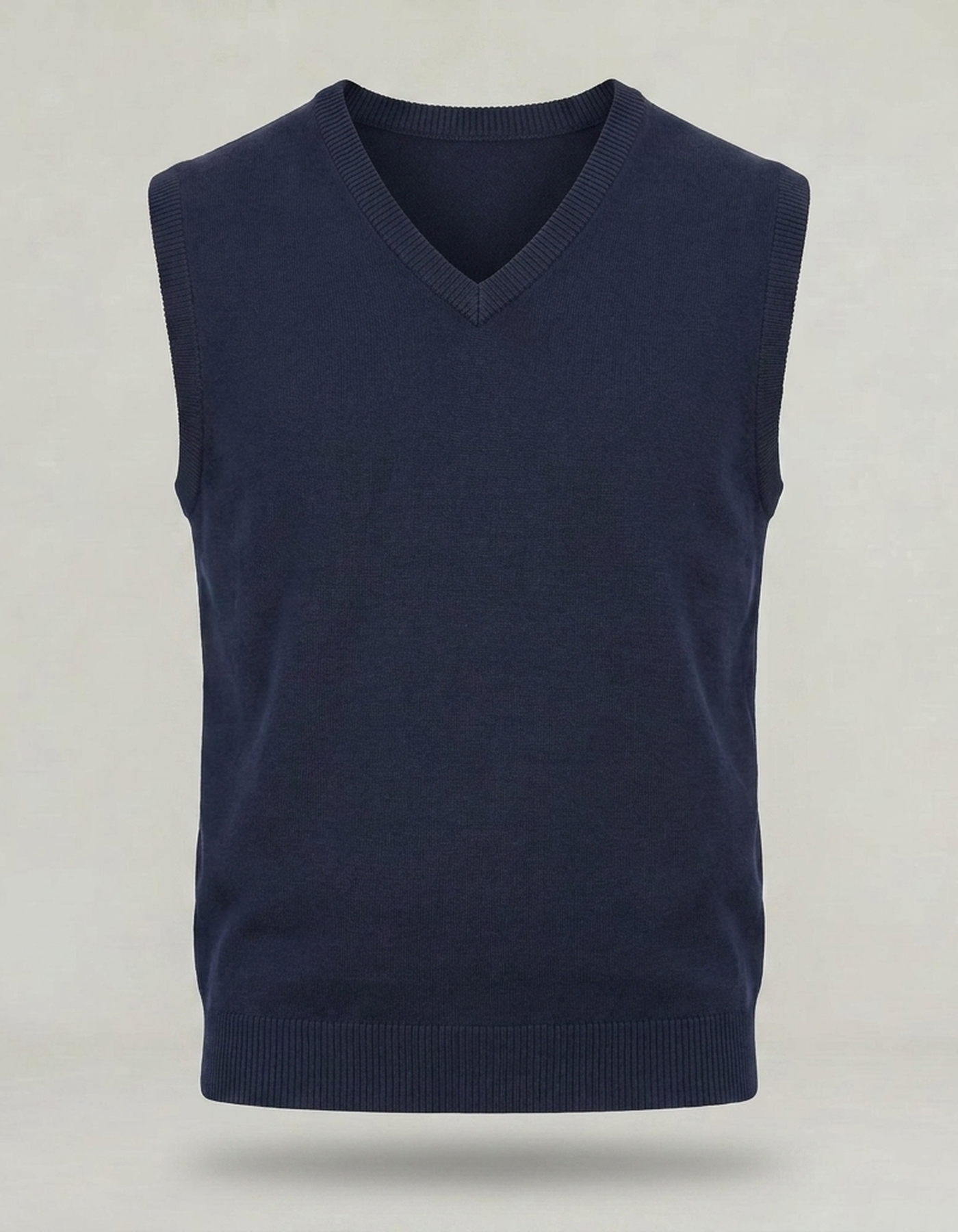 PLUXSTYLE::numise::mens-v-neck-sweater-vest::pack-dark-blue