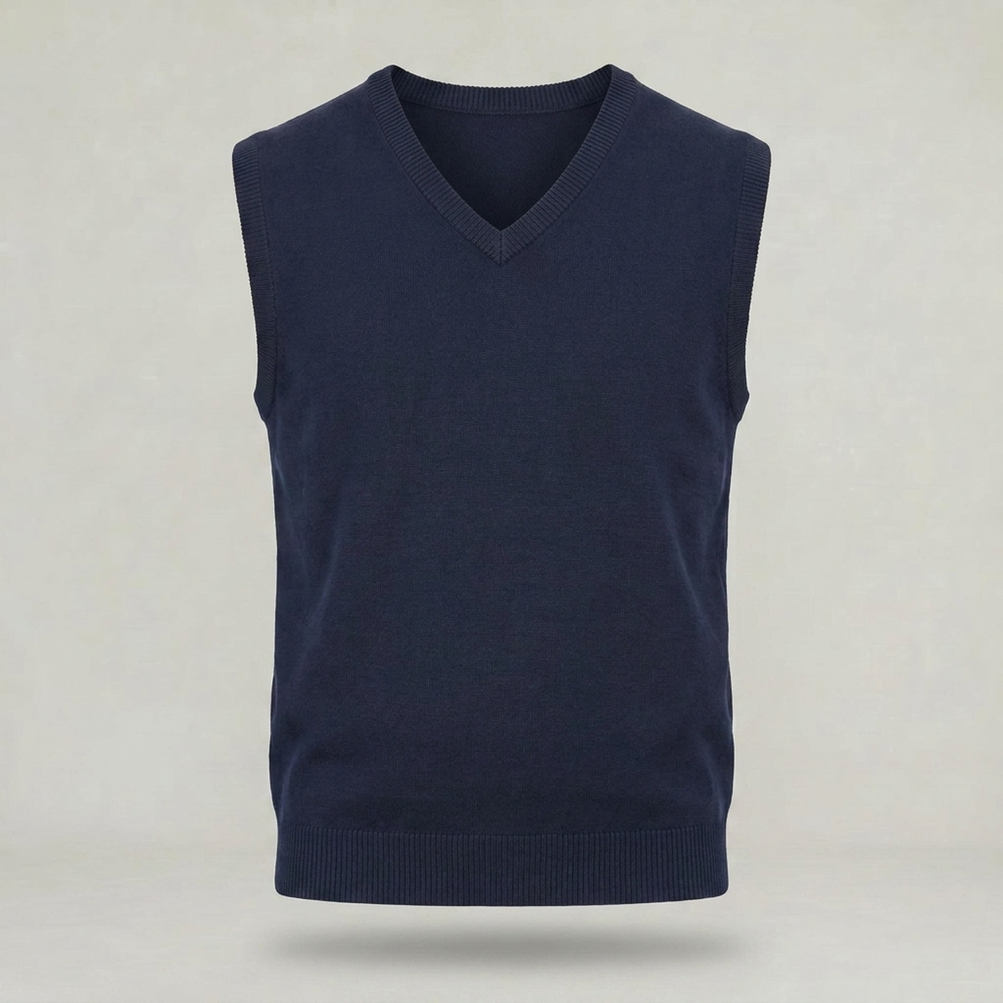 PLUXSTYLE::numise::mens-v-neck-sweater-vest::pack-dark-blue