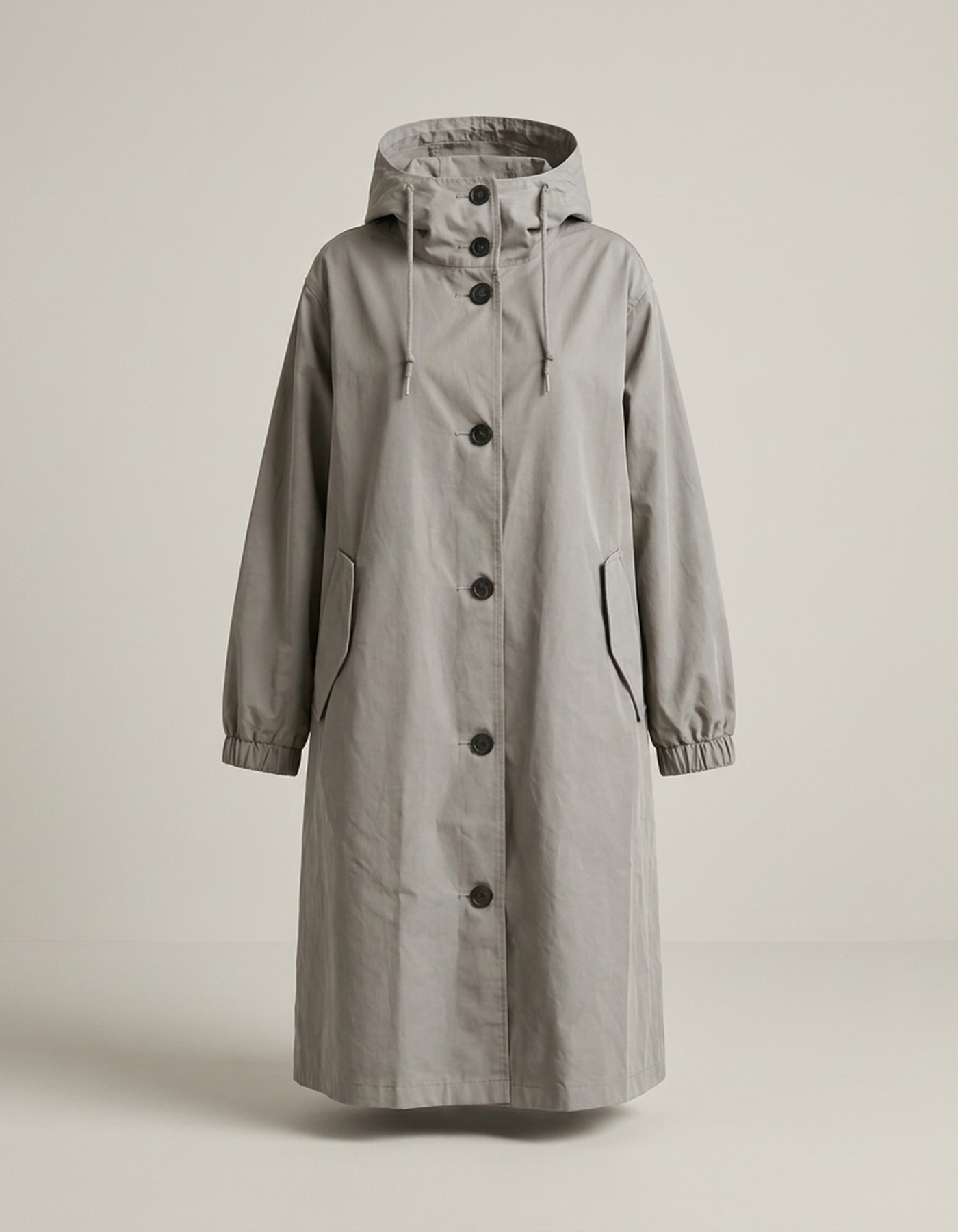 PLUXSTYLE::numise::relaxed-fit-city-parka::pack-grey