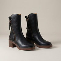 PLUXSTYLE::numise::alina-timeless-ankle-boots::closeup-detail