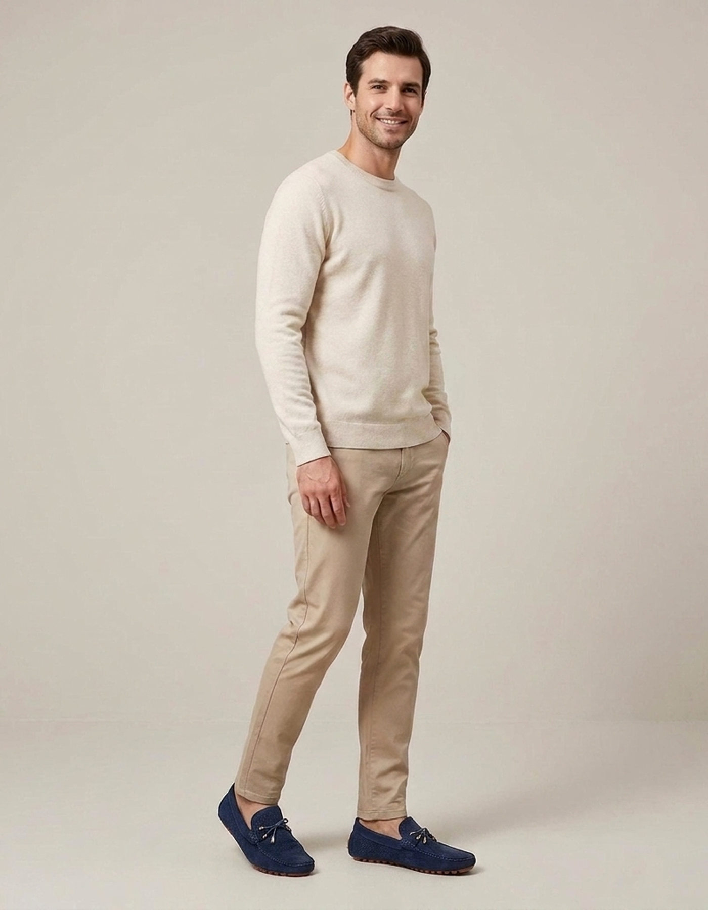 PLUXSTYLE::numise::mens-perforated-slip-on-loafers::zoom-out
