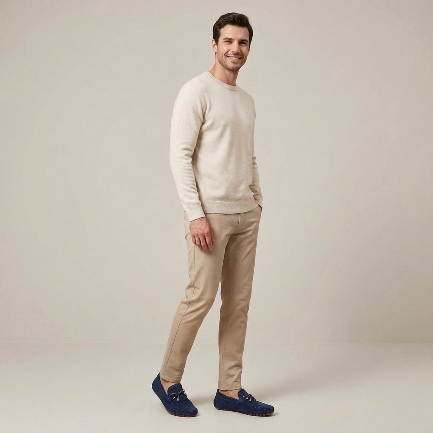 PLUXSTYLE::numise::mens-perforated-slip-on-loafers::zoom-out