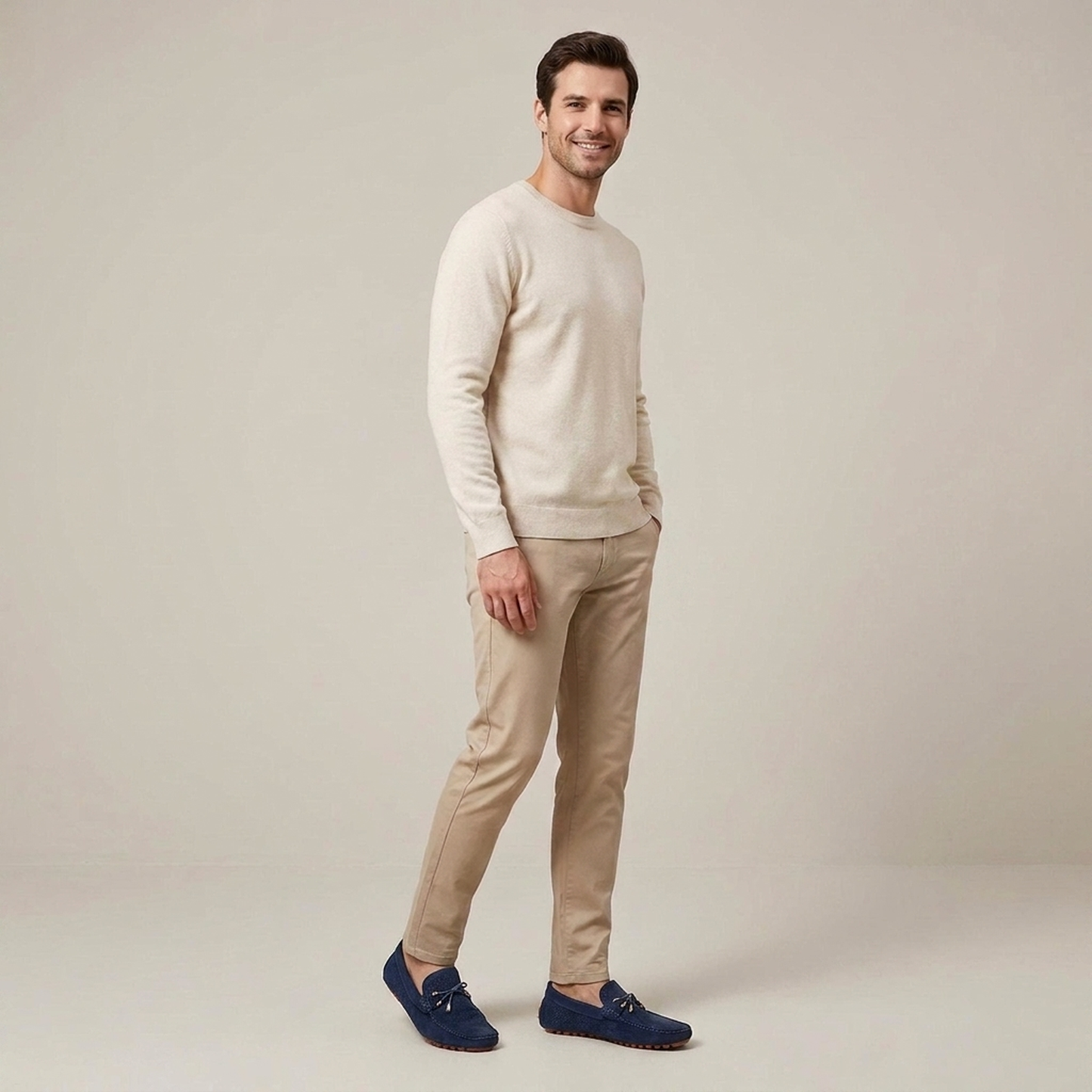 PLUXSTYLE::numise::mens-perforated-slip-on-loafers::zoom-out