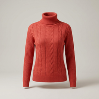 PLUXSTYLE::numise::addison-turtleneck-sweater::pack-red