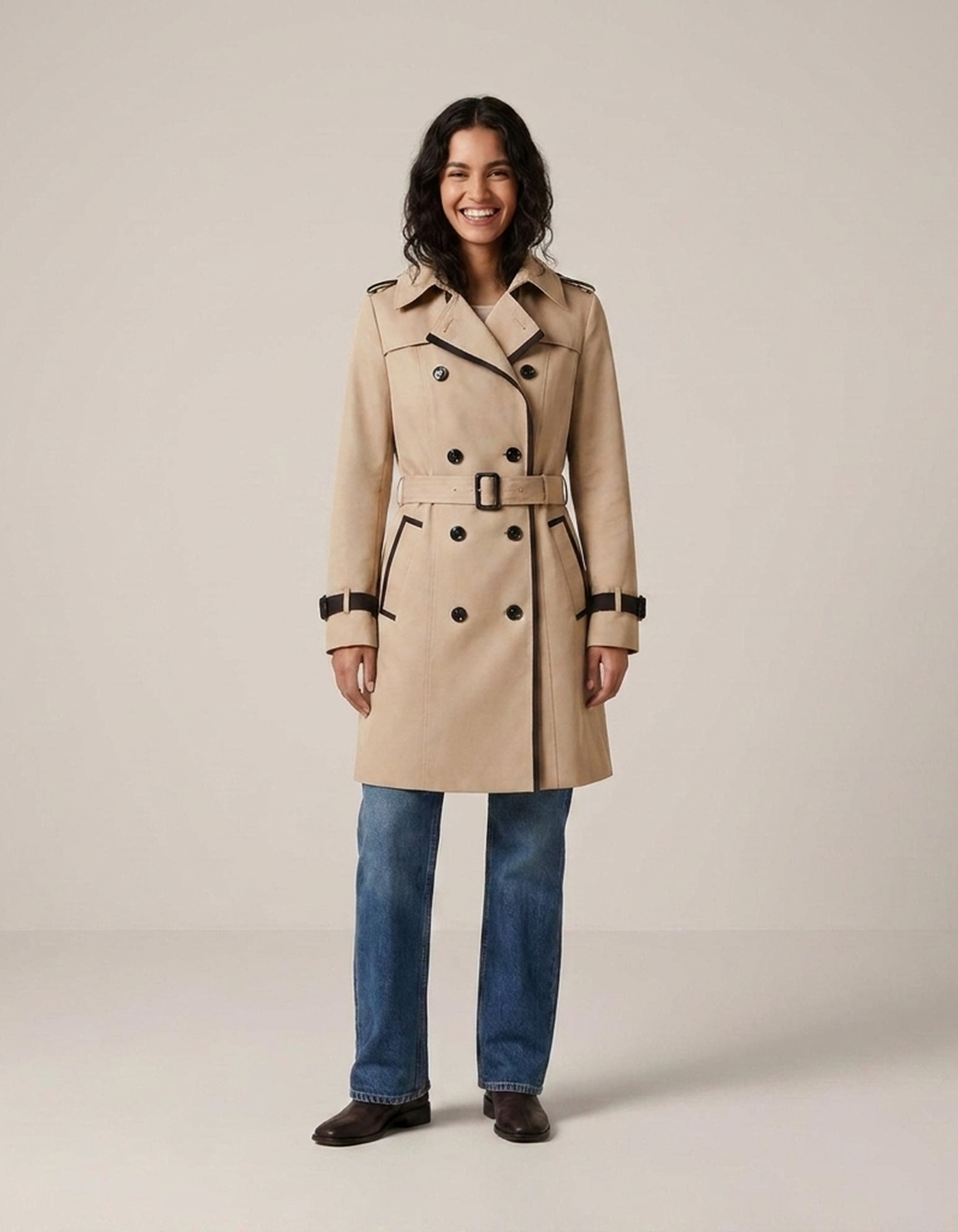 PLUXSTYLE::numise::womens-belted-parka::front