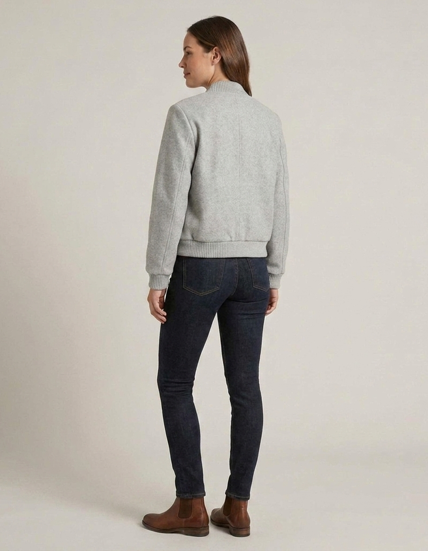 PLUXSTYLE::numise::abigail-cropped-parka::back