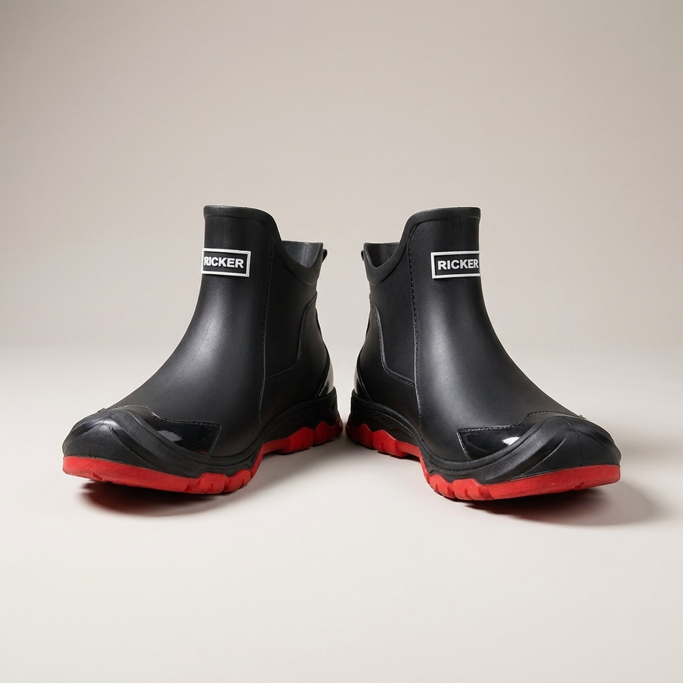 PLUXSTYLE::numise::arthur-knee-high-rain-boots::pack-black-and-red
