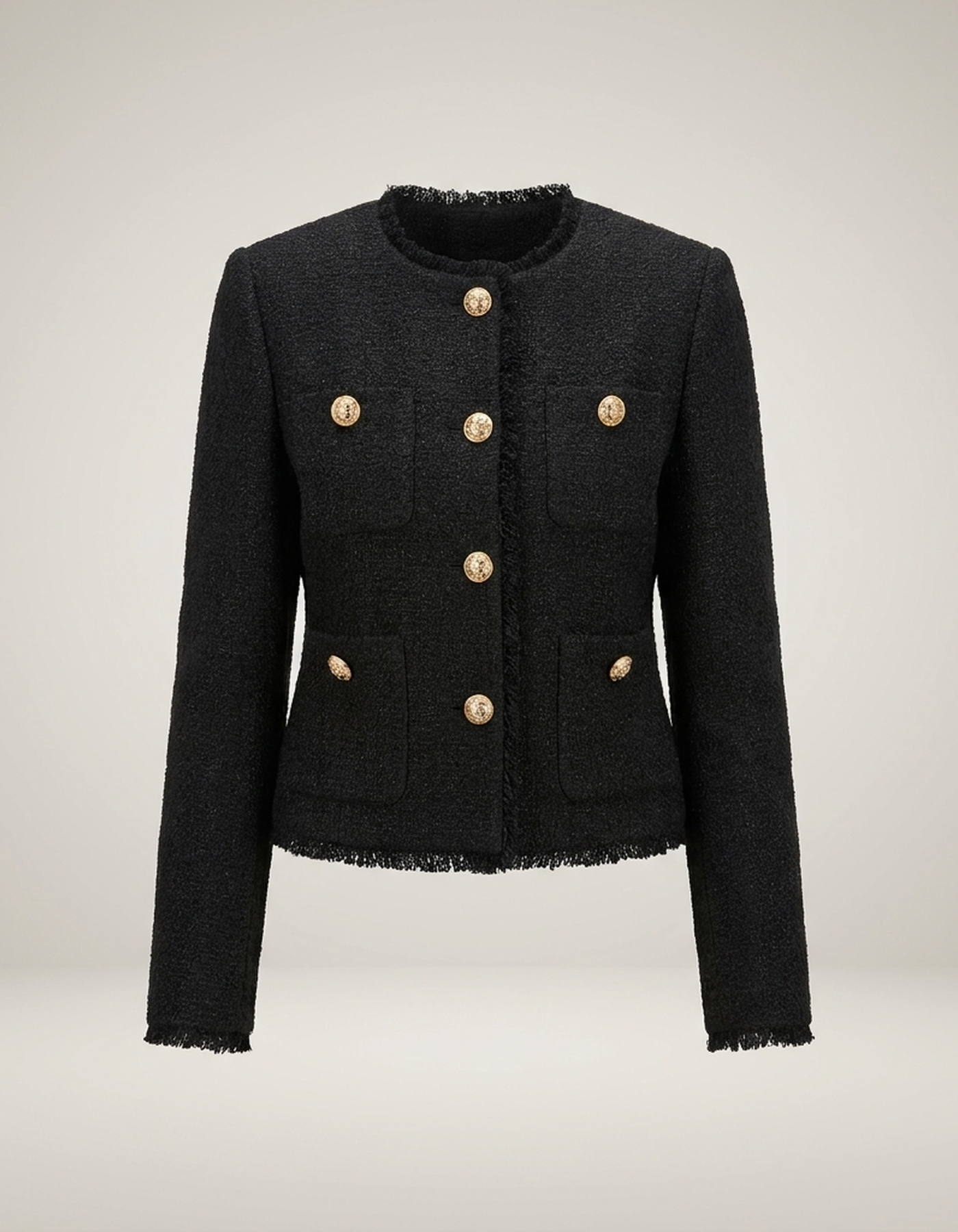 PLUXSTYLE::numise::colette-cropped-parka::pack-black
