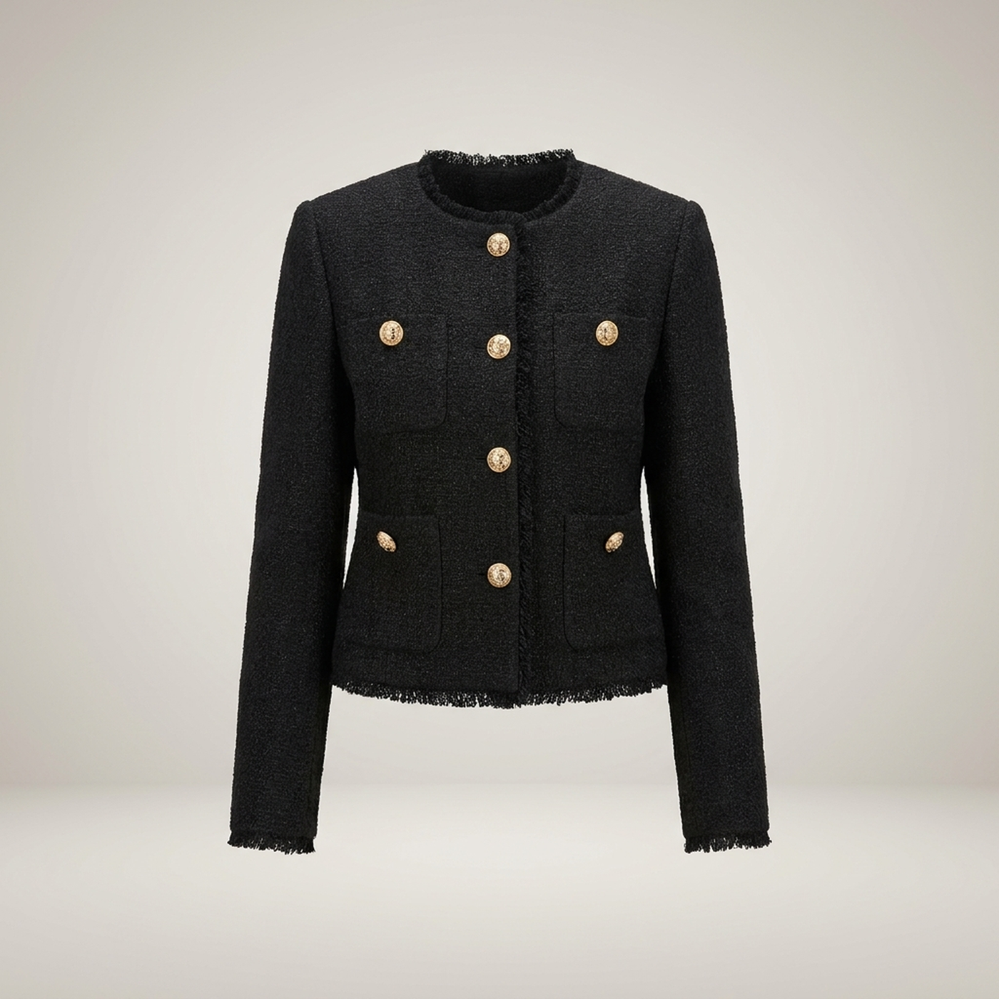 PLUXSTYLE::numise::colette-cropped-parka::pack-black