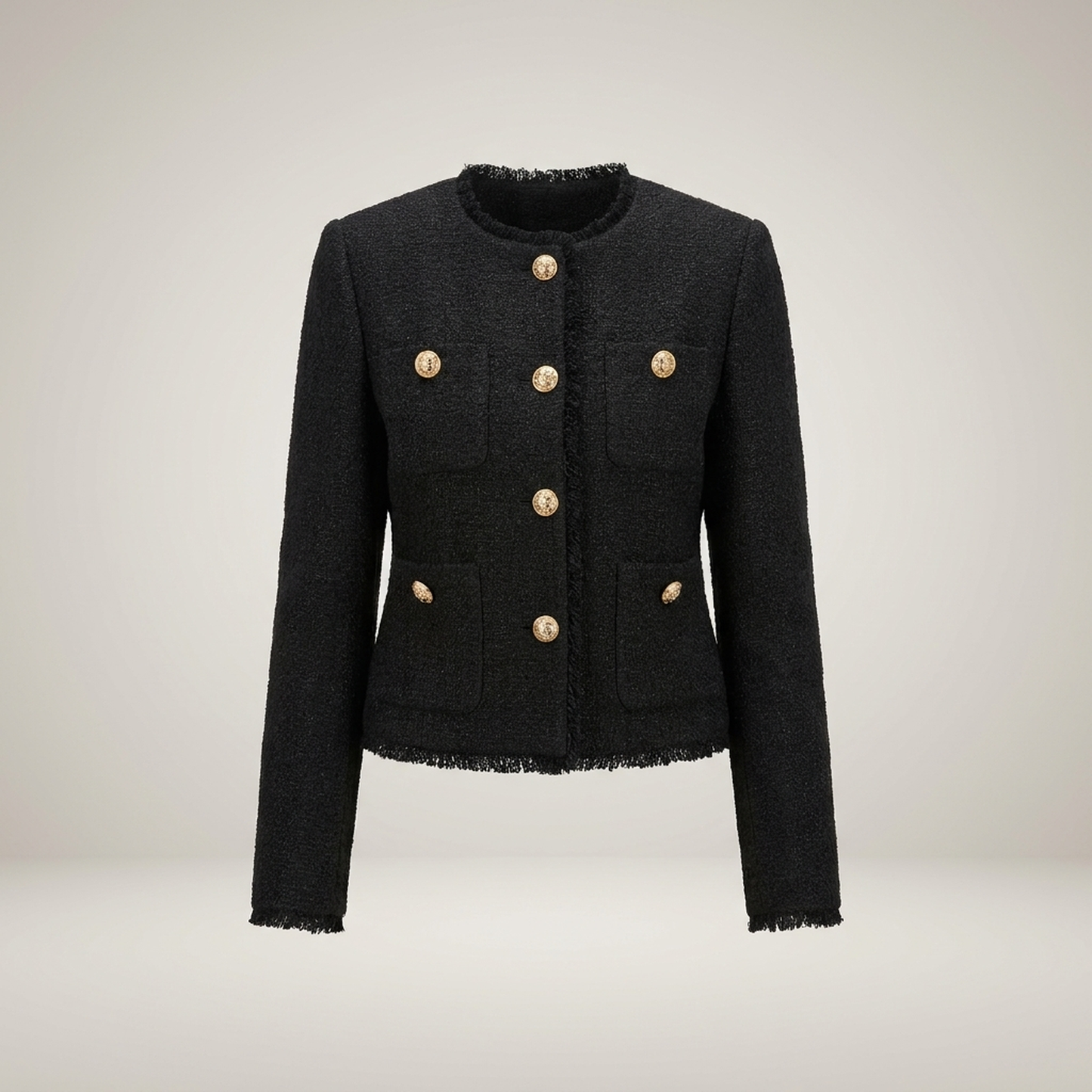 PLUXSTYLE::numise::colette-cropped-parka::pack-black