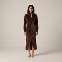 PLUXSTYLE::numise::alessia-pleated-midi-dress::front