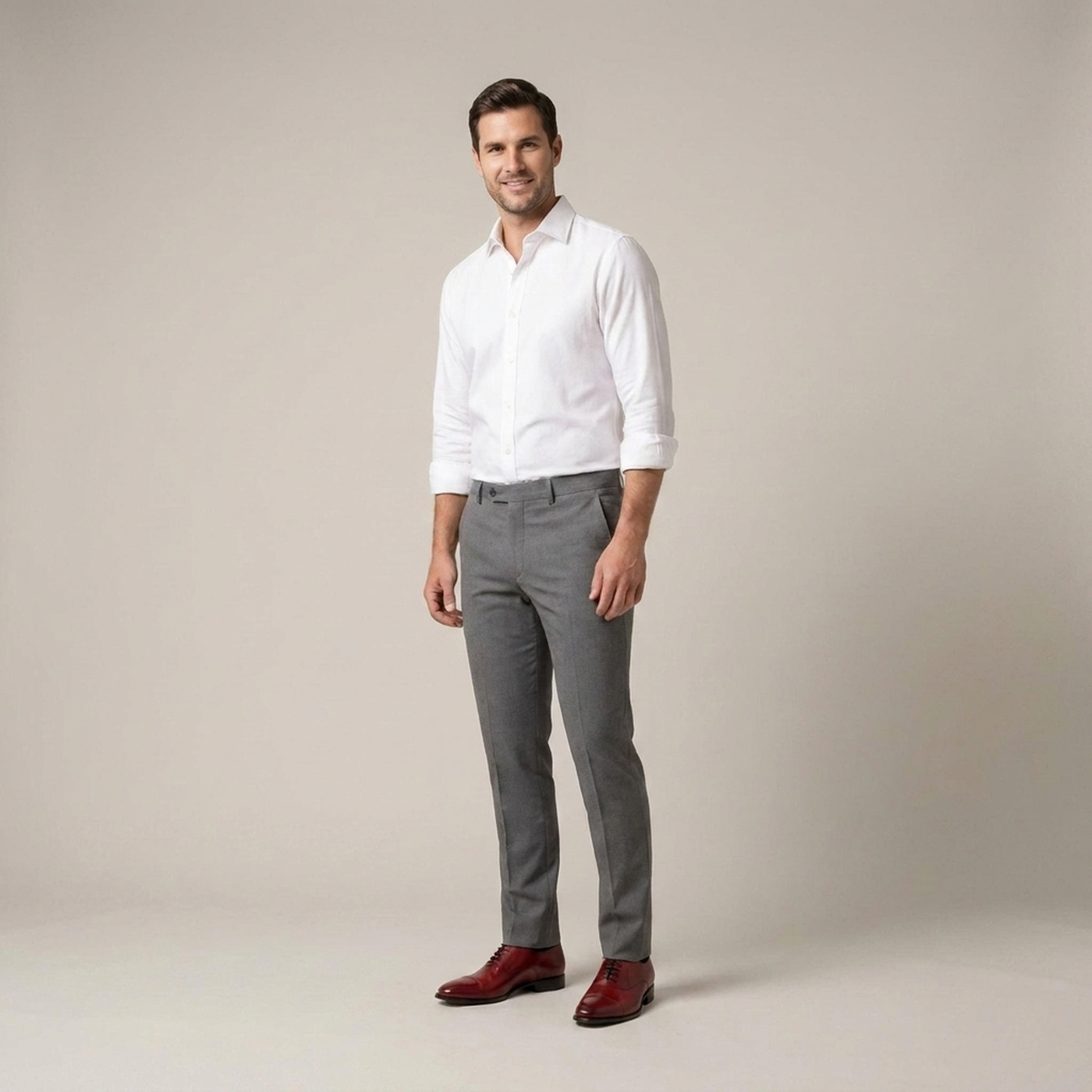 PLUXSTYLE::numise::mens-red-oxford-dress-shoes::zoom-out