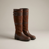 PLUXSTYLE::numise::penelope-pull-on-knee-high-boots::pack-brown