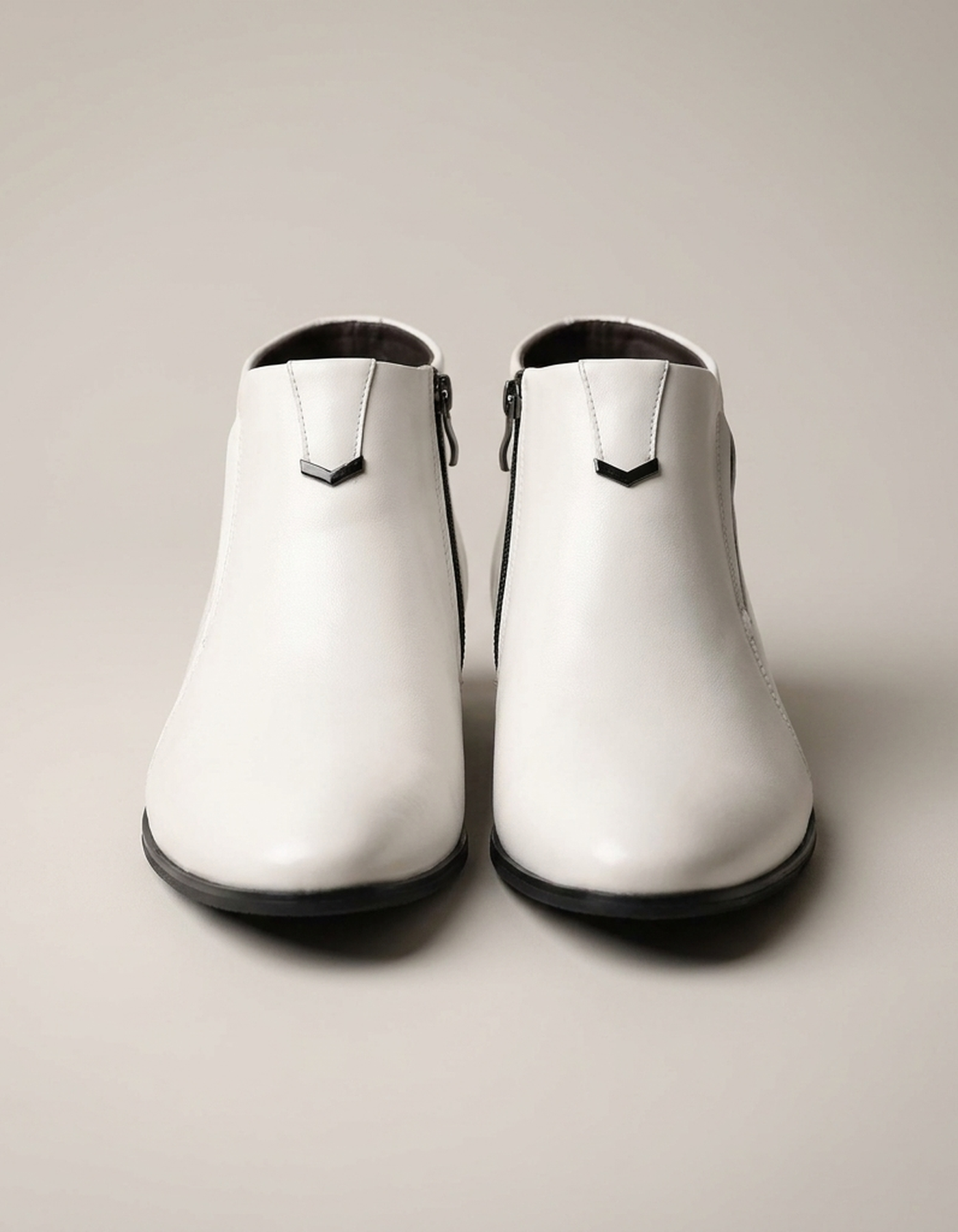 PLUXSTYLE::numise::beckett-side-zip-boots::pack-white