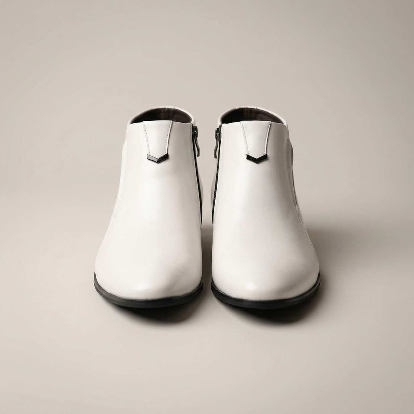 PLUXSTYLE::numise::beckett-side-zip-boots::pack-white