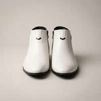 PLUXSTYLE::numise::beckett-side-zip-boots::pack-white
