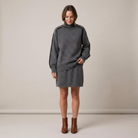 PLUXSTYLE::numise::amandine-oversized-turtleneck-sweater::front