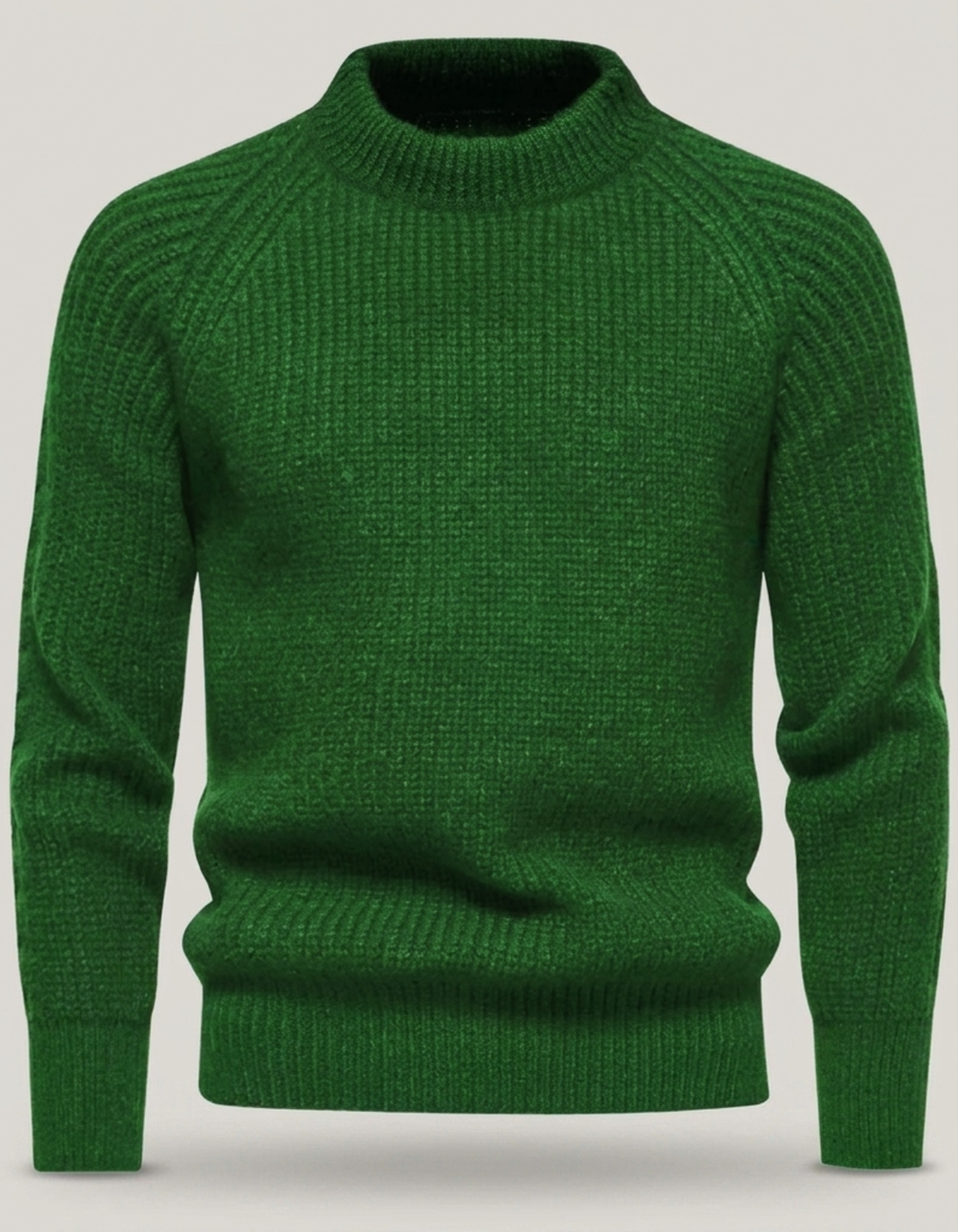 PLUXSTYLE::numise::mens-refined-turtleneck-sweater::pack-dark-green