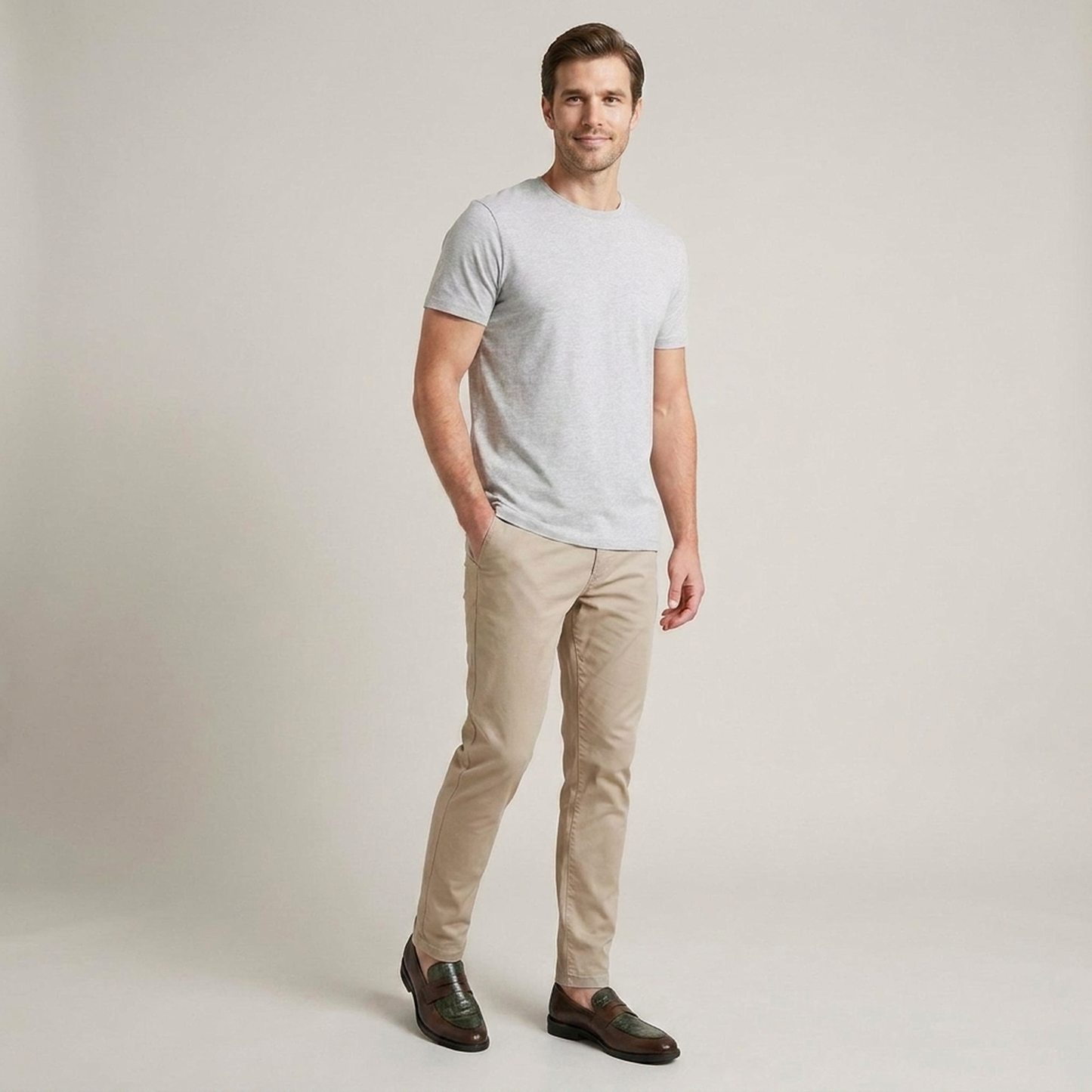 PLUXSTYLE::numise::mens-croc-embossed-penny-loafers::zoom-out