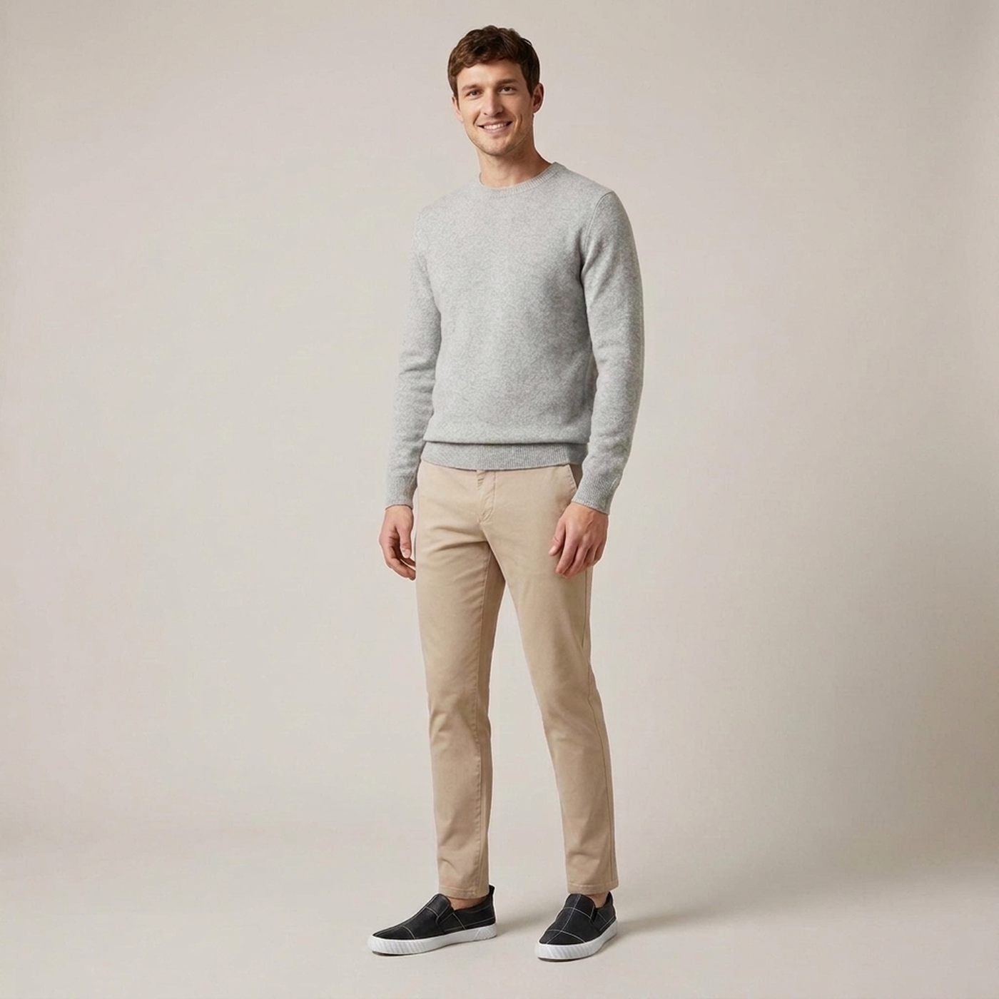 PLUXSTYLE::numise::mens-contrast-stitch-penny-loafers::zoom-out