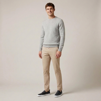 PLUXSTYLE::numise::mens-contrast-stitch-penny-loafers::zoom-out