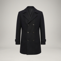 PLUXSTYLE::numise::mens-double-breasted-tailored-parka::pack-black