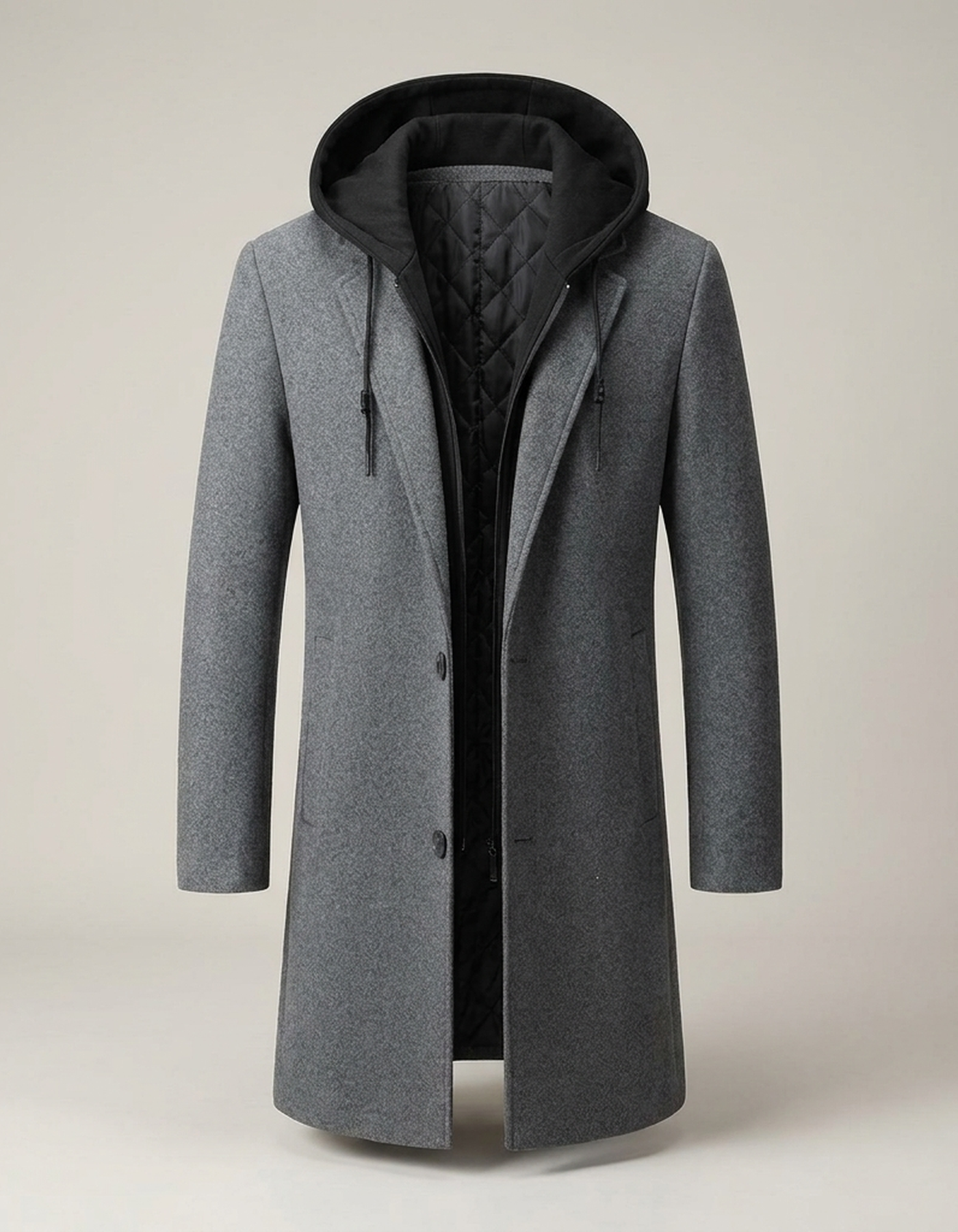 PLUXSTYLE::numise::alessio-hooded-parka::pack-grey