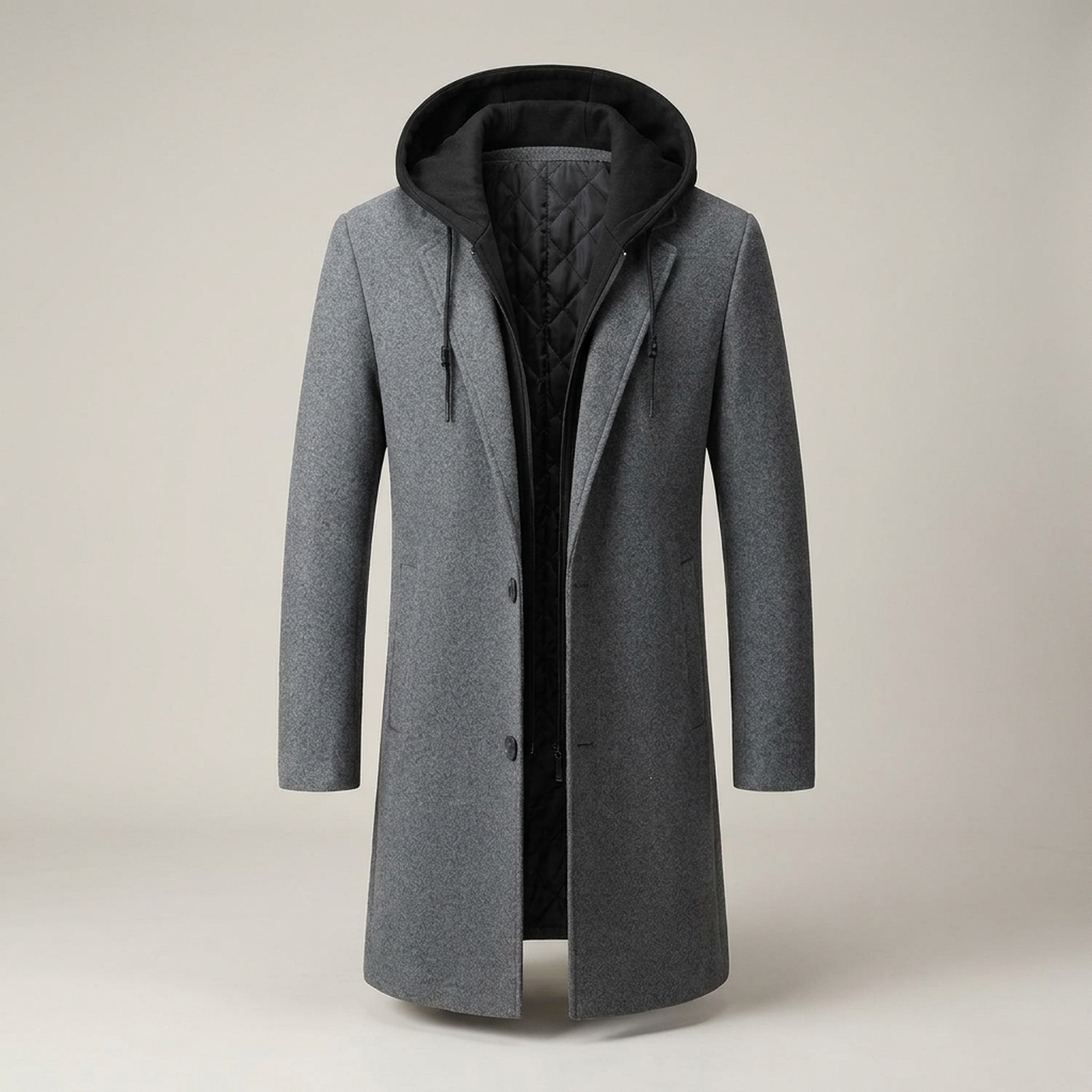 PLUXSTYLE::numise::alessio-hooded-parka::pack-grey