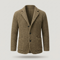 PLUXSTYLE::numise::adrian-regular-fit-cardigan::pack-khaki