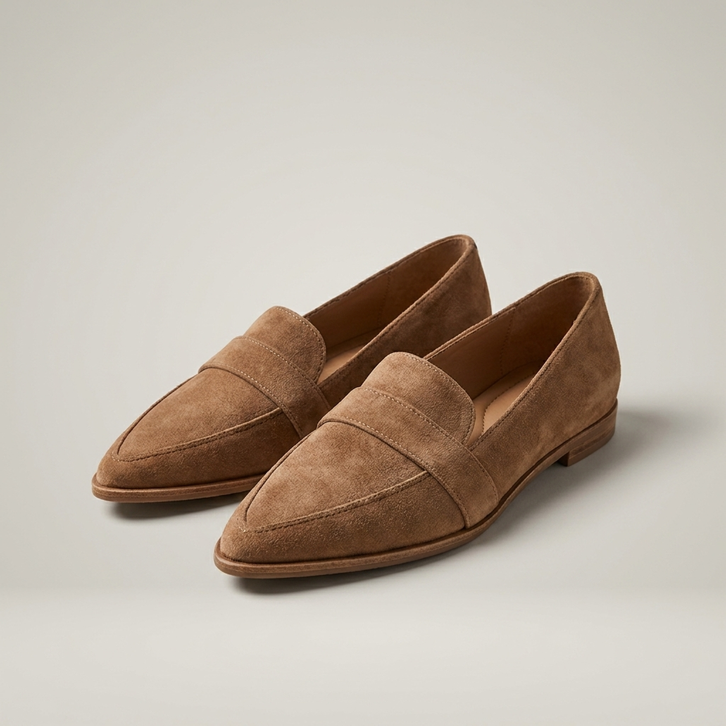 PLUXSTYLE::numise::helen-supportive-loafers::pack-khaki