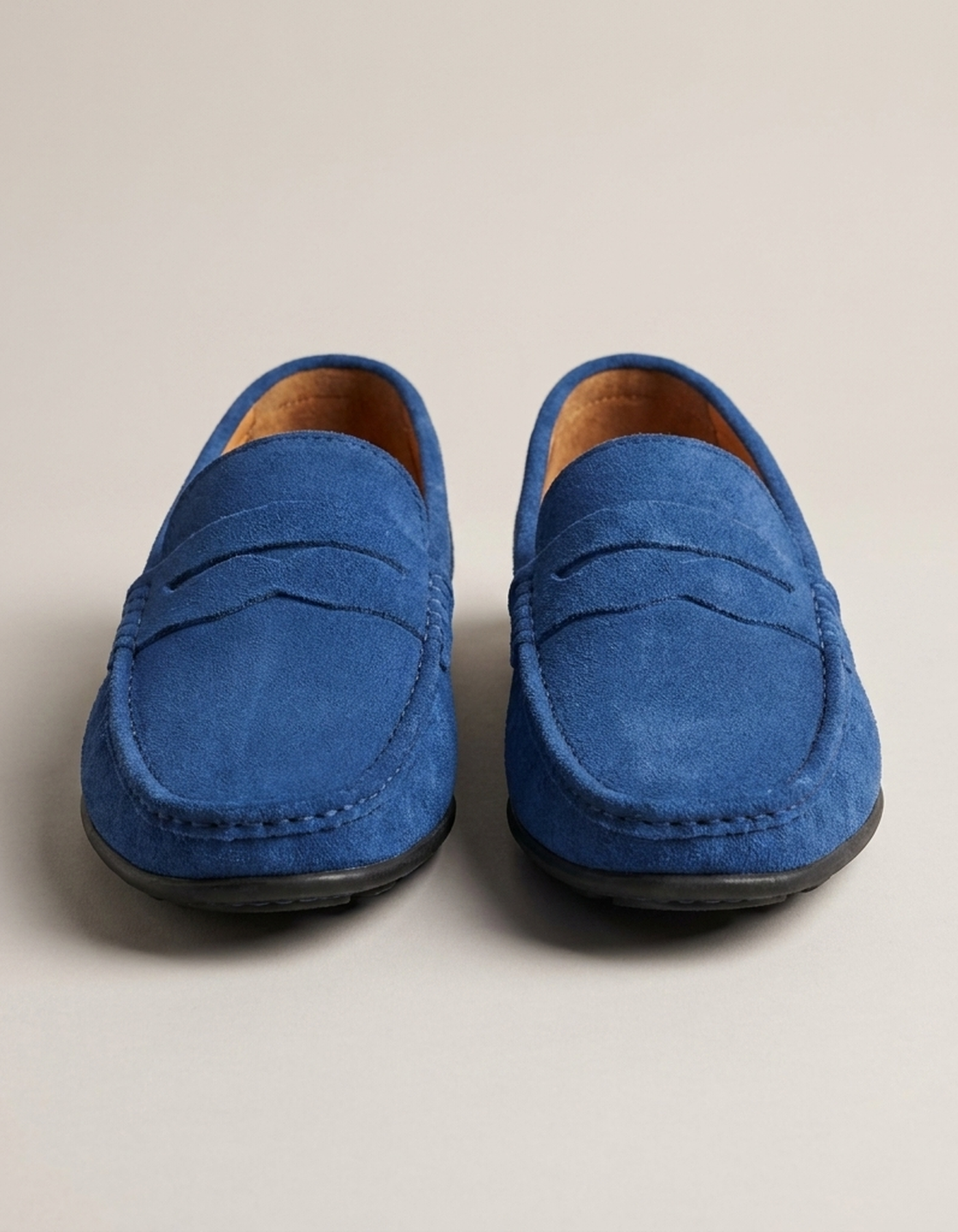 PLUXSTYLE::numise::mens-lightweight-slip-on-loafers::pack-blue