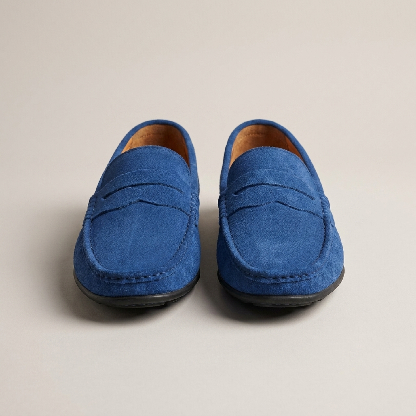 PLUXSTYLE::numise::mens-lightweight-slip-on-loafers::pack-blue