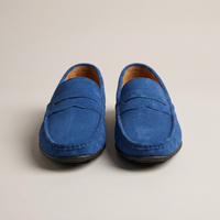 PLUXSTYLE::numise::mens-lightweight-slip-on-loafers::pack-blue