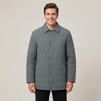 PLUXSTYLE::numise::mens-button-front-quilted-parka::front