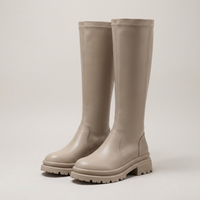 PLUXSTYLE::numise::chunky-knee-high-boots::pack-beige