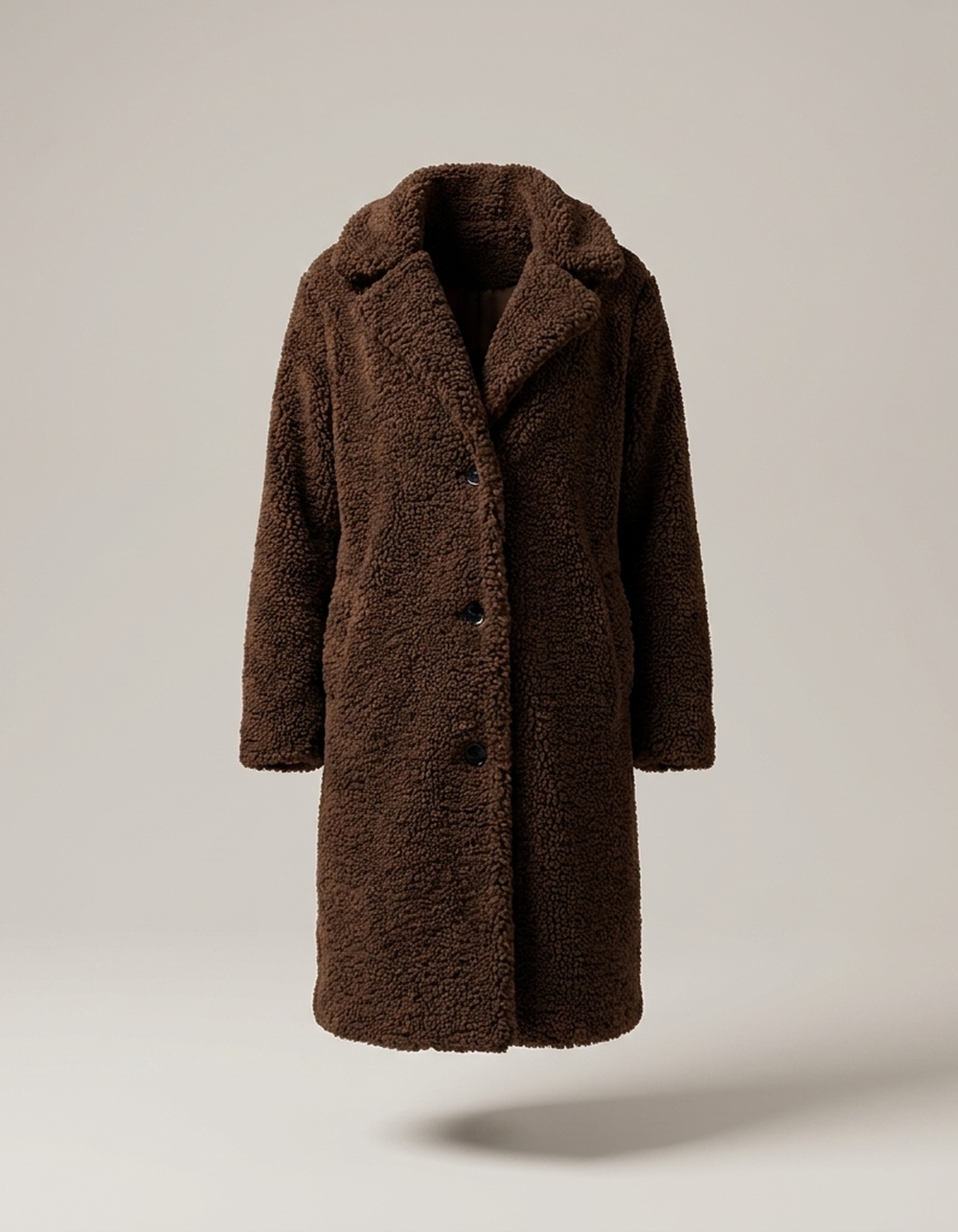 PLUXSTYLE::numise::womens-oversized-parka::pack-dark-brown